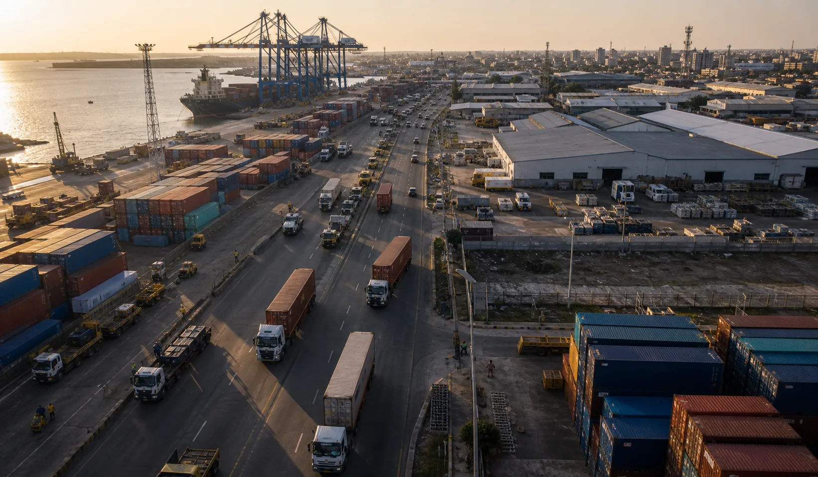 African logistics hub and industrial market movement